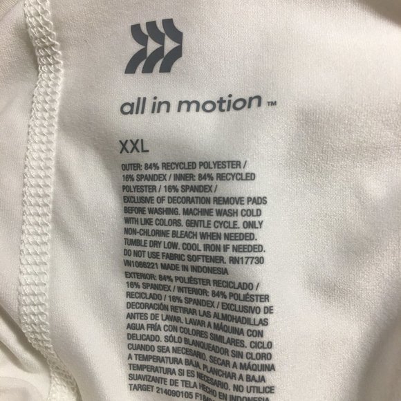 White All in Motion Tennis and Workout Dress - Picture 4 of 7